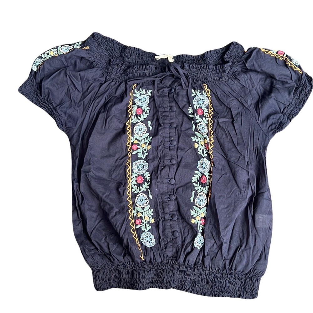 Willow & Clay Boho Off the Shoulder Top